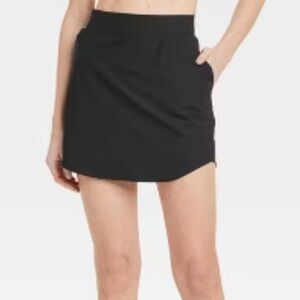 Black Women's Skort
